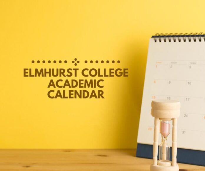 The significant dates for the academic year 20232024 at Elmhurst